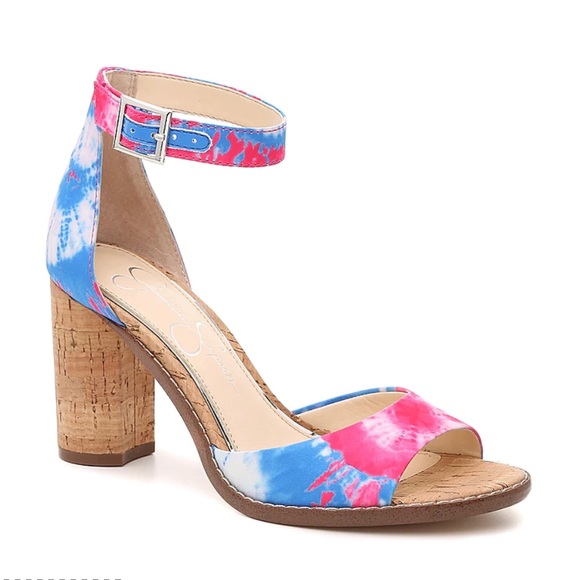 jessica simpson tie dye shoes